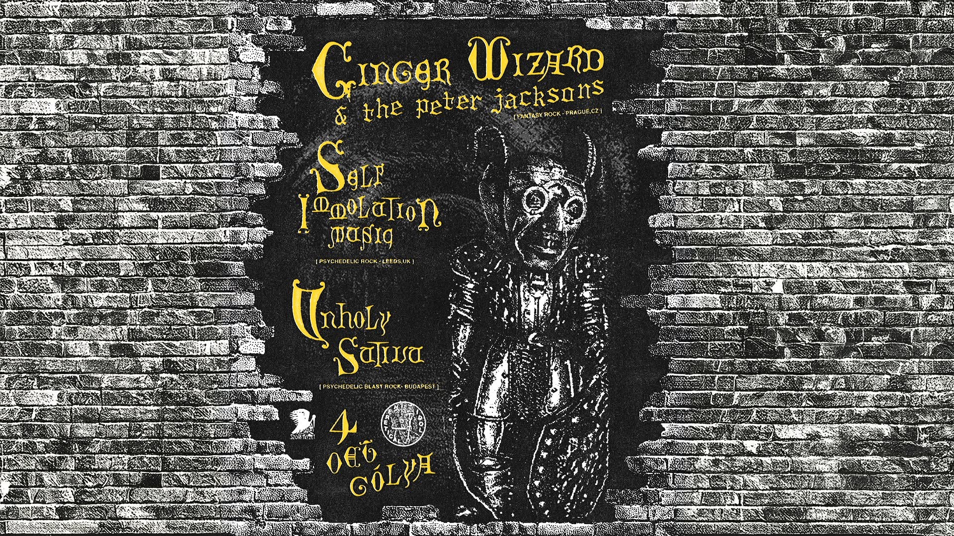 Ginger Wizard & The Peter Jacksons, Self-Immolation Music, Unholy Sativa
