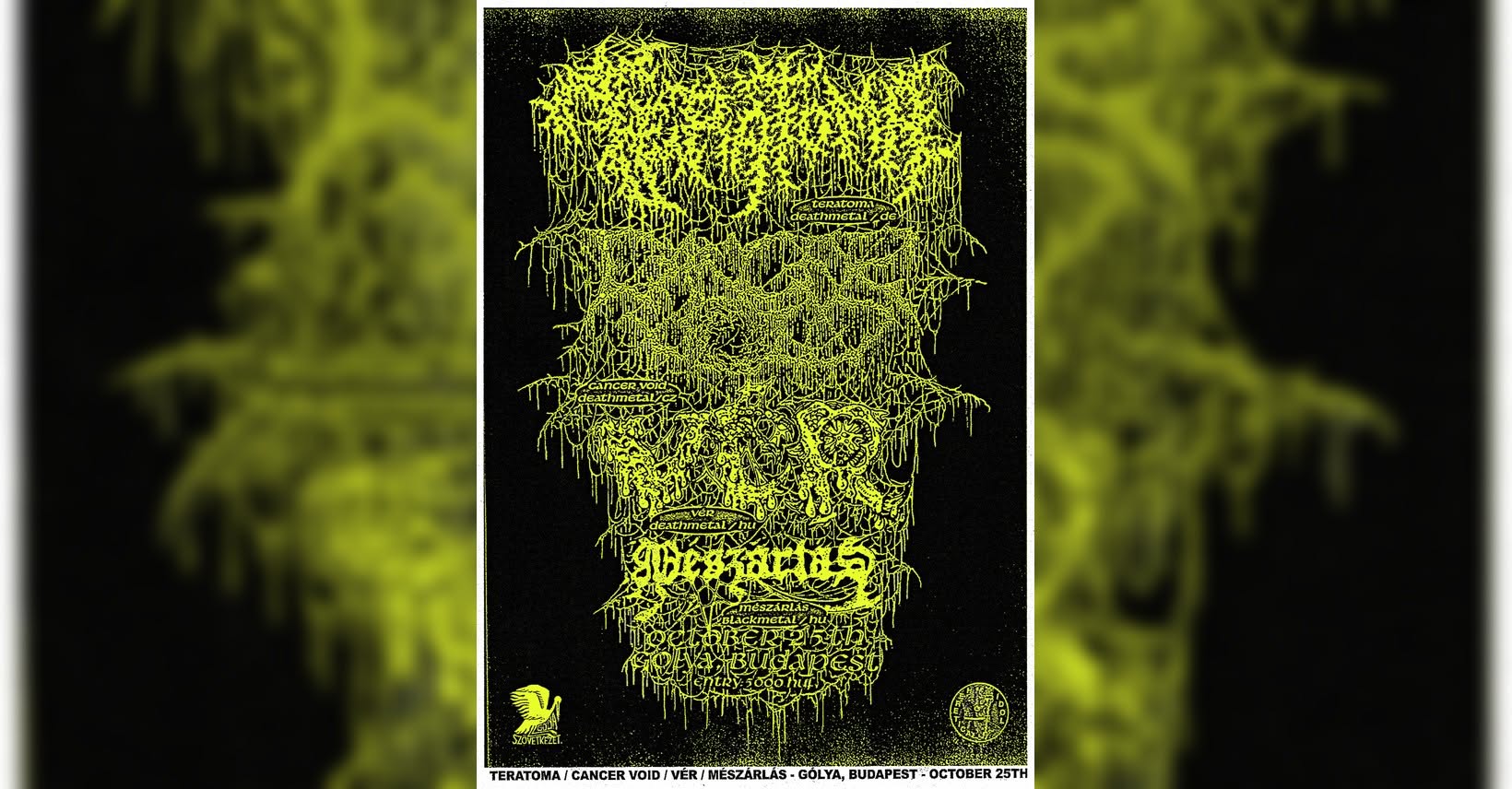 Teratoma, Cancer Void, Vér, Mészárlás