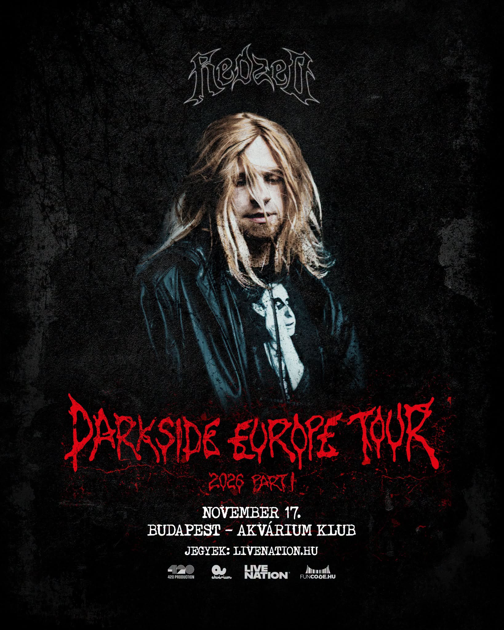 Redzed - Darkside Europe Tour 2026