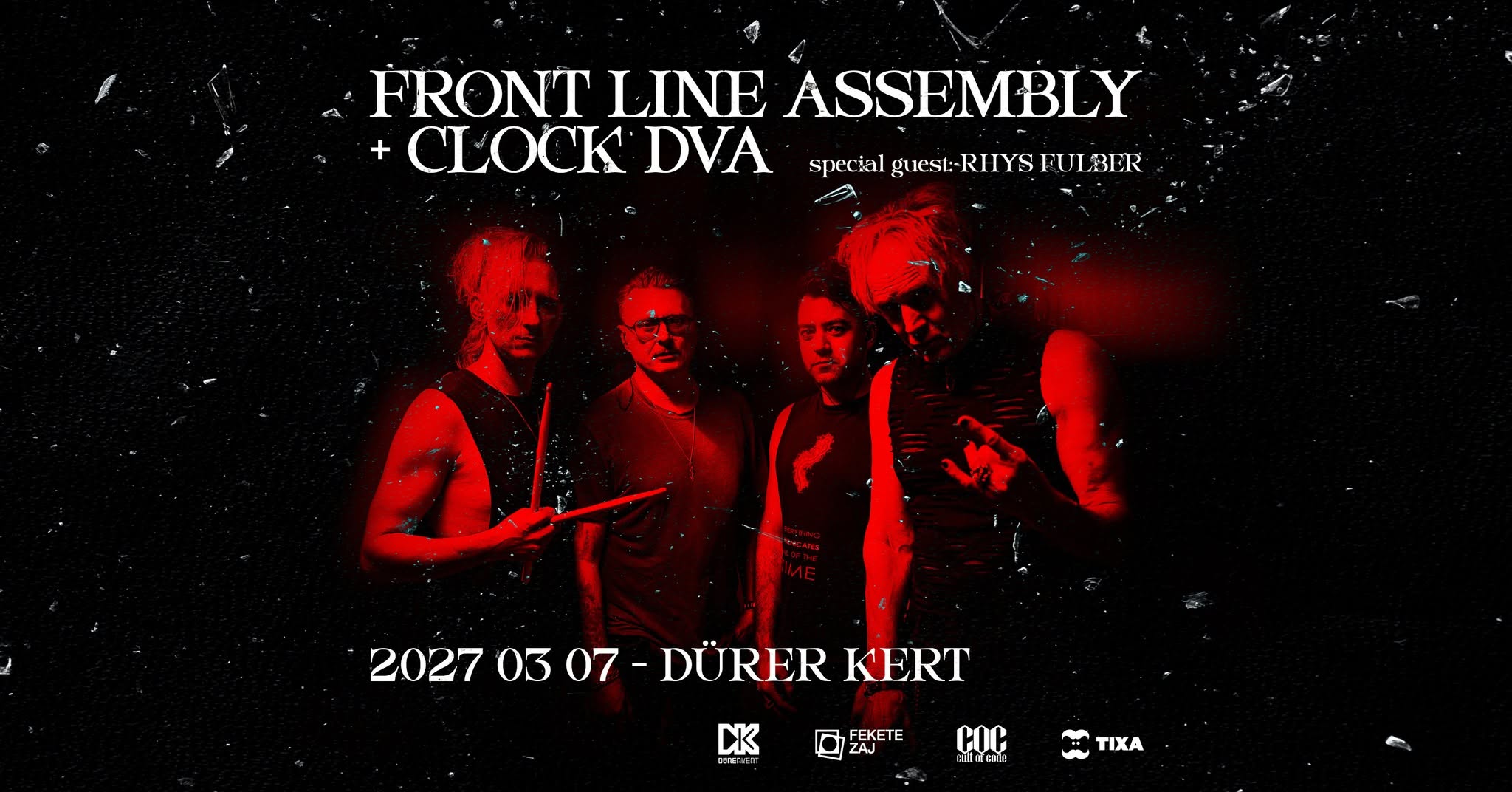 Front Line Assembly, Clock DVA, Rhys Fulbe