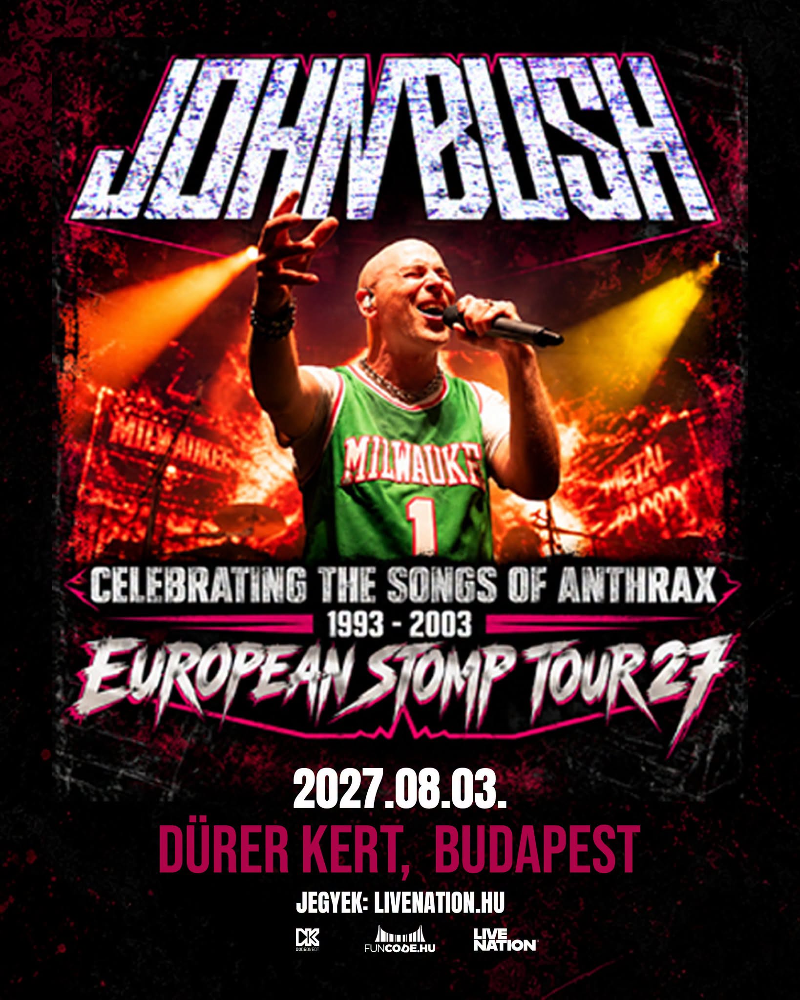 John Bush Celebrating the Songs of Anthrax. 1993-2003