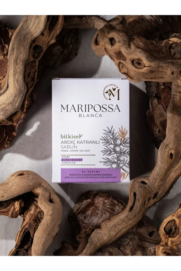 MARİPOSSA BLANCA TEKLİ SABUN 110 GR ARDIÇ KATRANLI SABUN 2