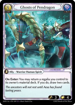 Ghosts of Pendragon - Dawn of Ashes 1st Edition | Fetch TCG