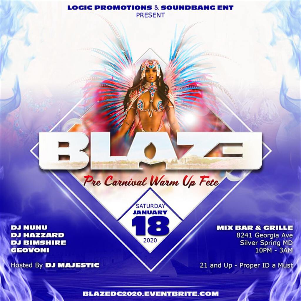 Blaze  flyer or graphic.