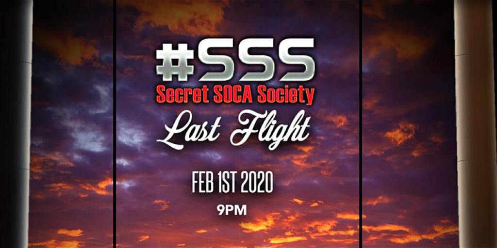 SSS Last Flight flyer or graphic.