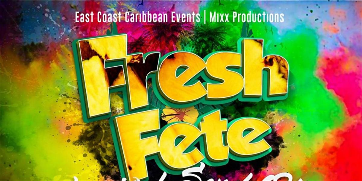 Fresh Fete Happy Hour flyer or graphic.