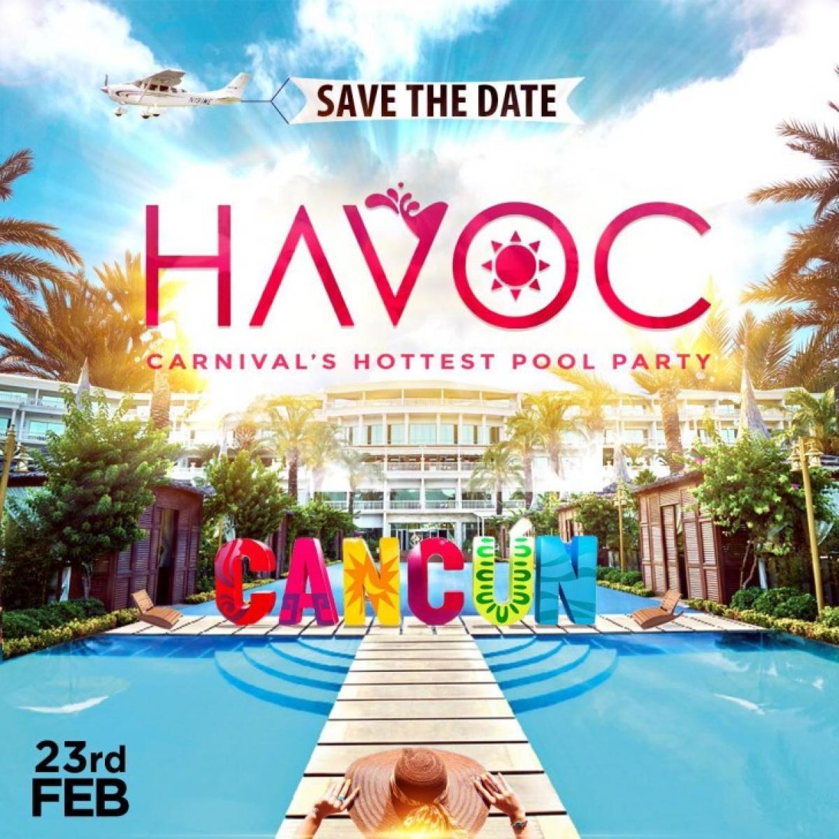 Havoc flyer or graphic.