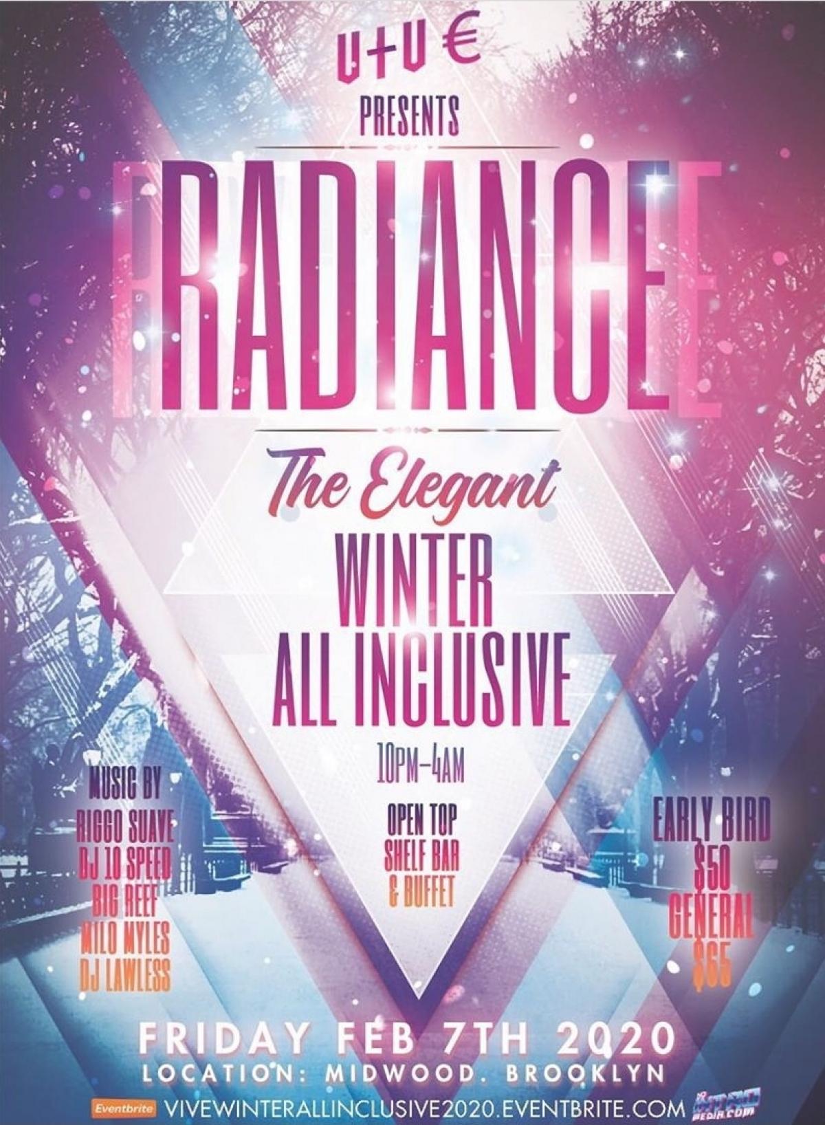 Radiance flyer or graphic.