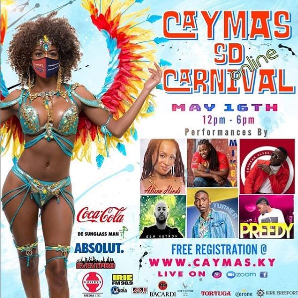 CayMAS SD Carnival flyer or graphic.