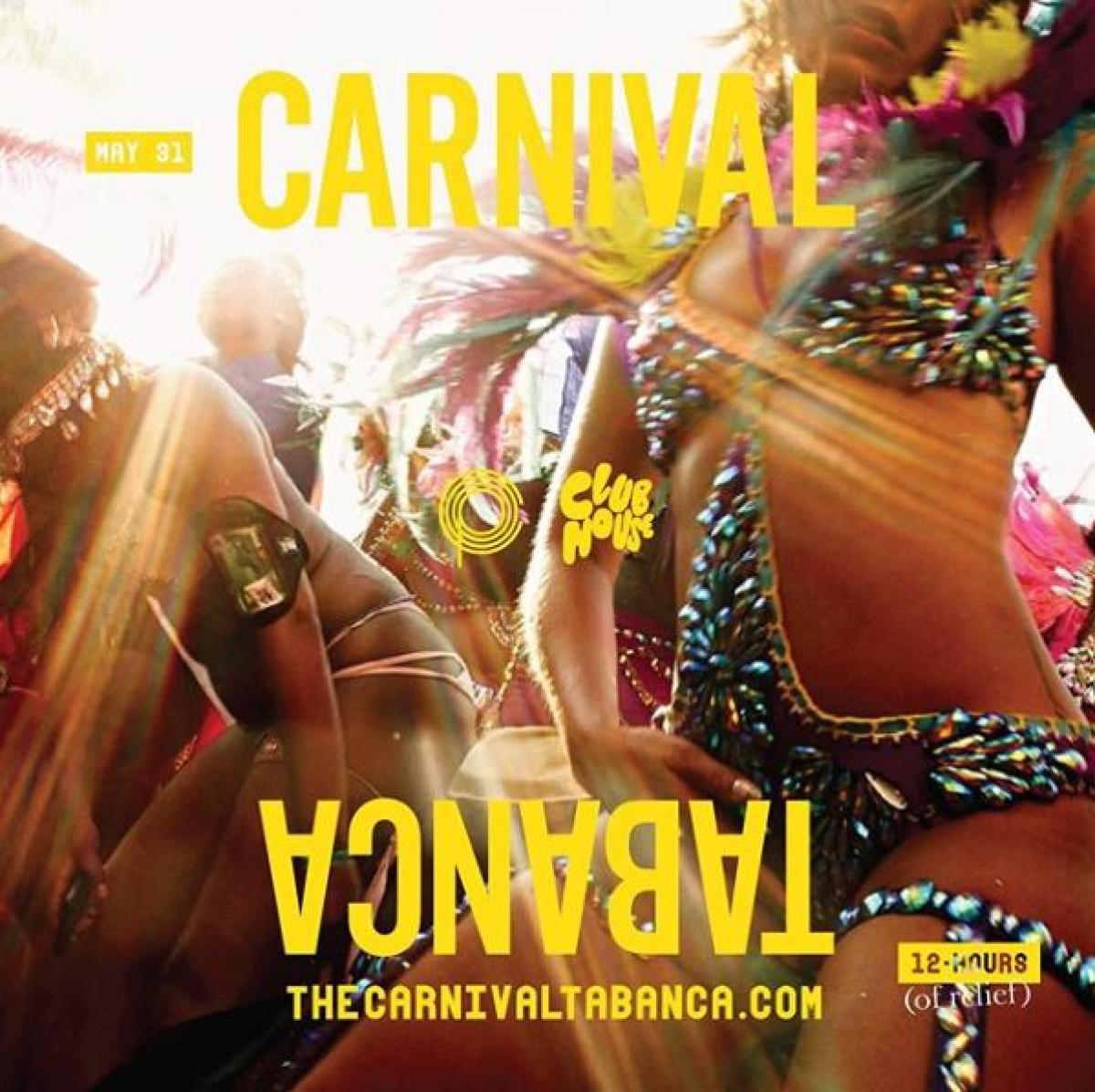 Carnival Tabanca flyer or graphic.