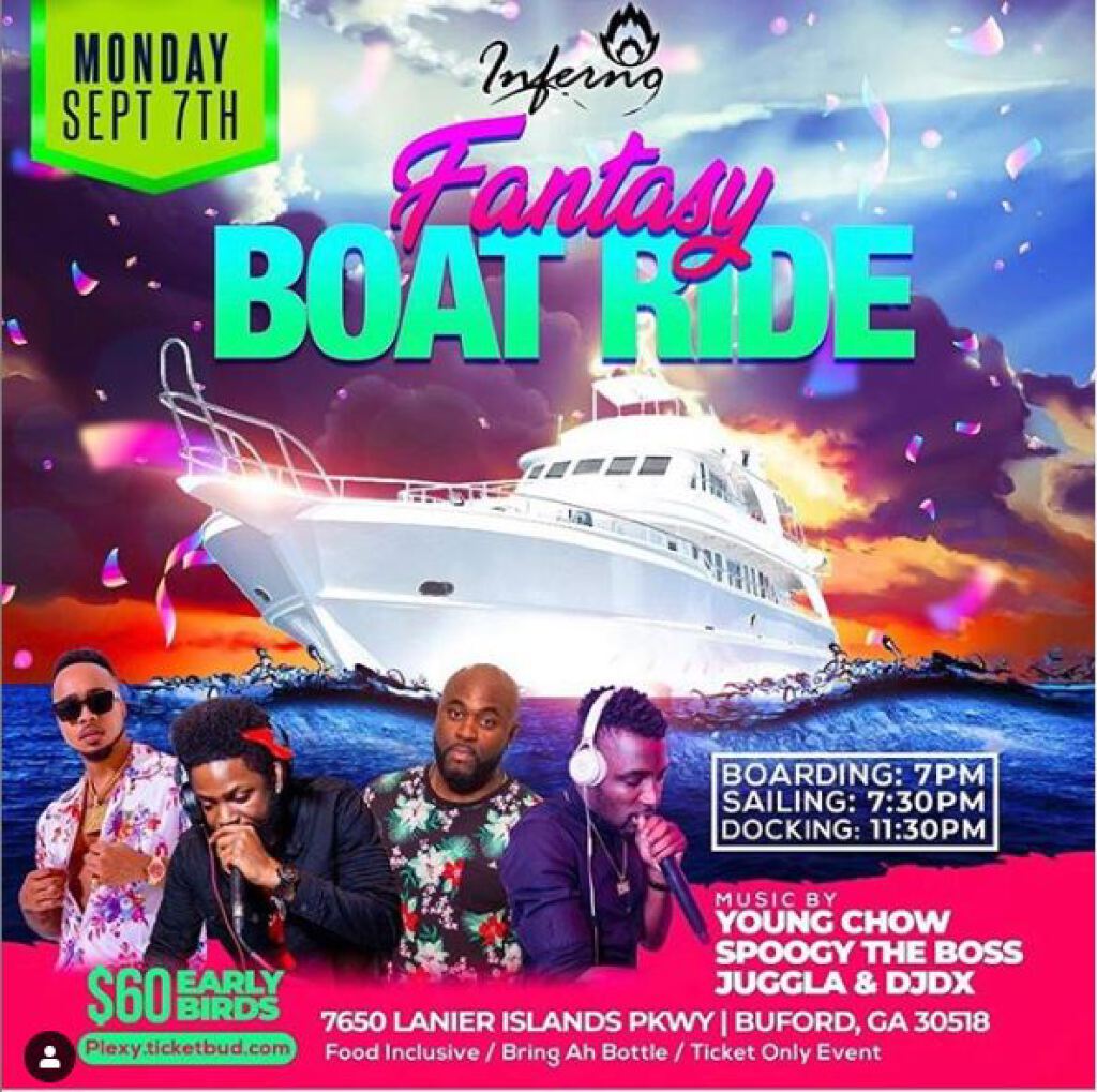 Fantasy Boat Ride flyer or graphic.