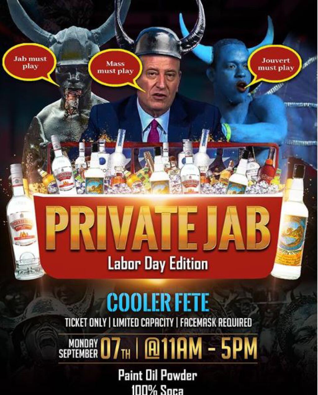 Private Jab flyer or graphic.