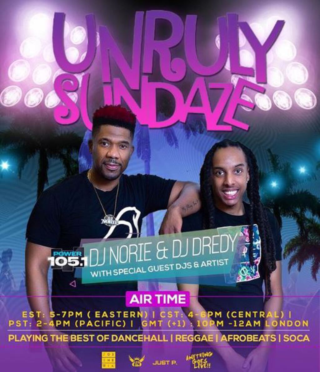 Unruly Sundays  flyer or graphic.