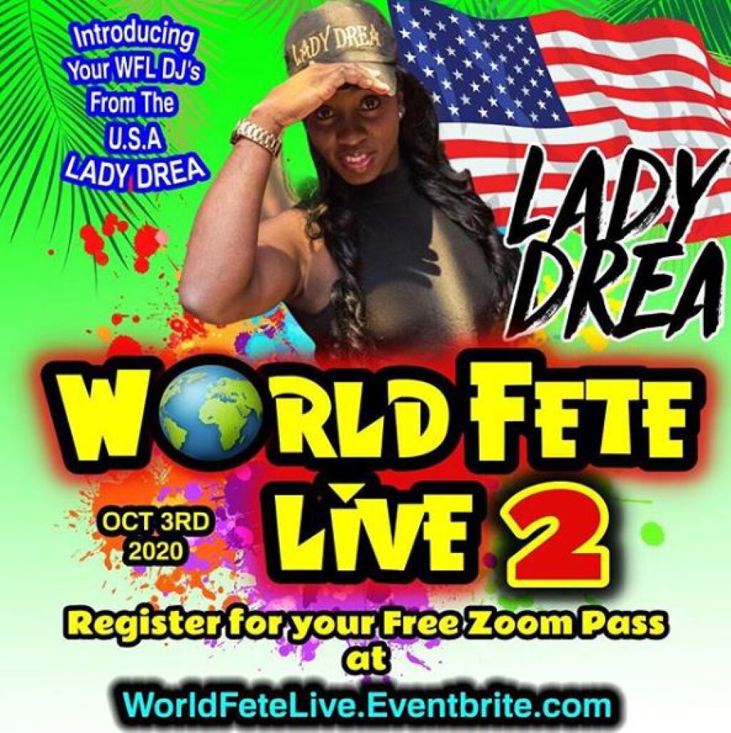 World Fete Live 2 flyer or graphic.