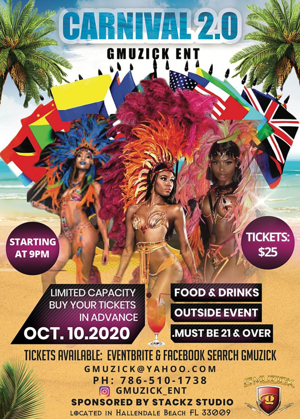 Carnival 2.0 flyer or graphic.