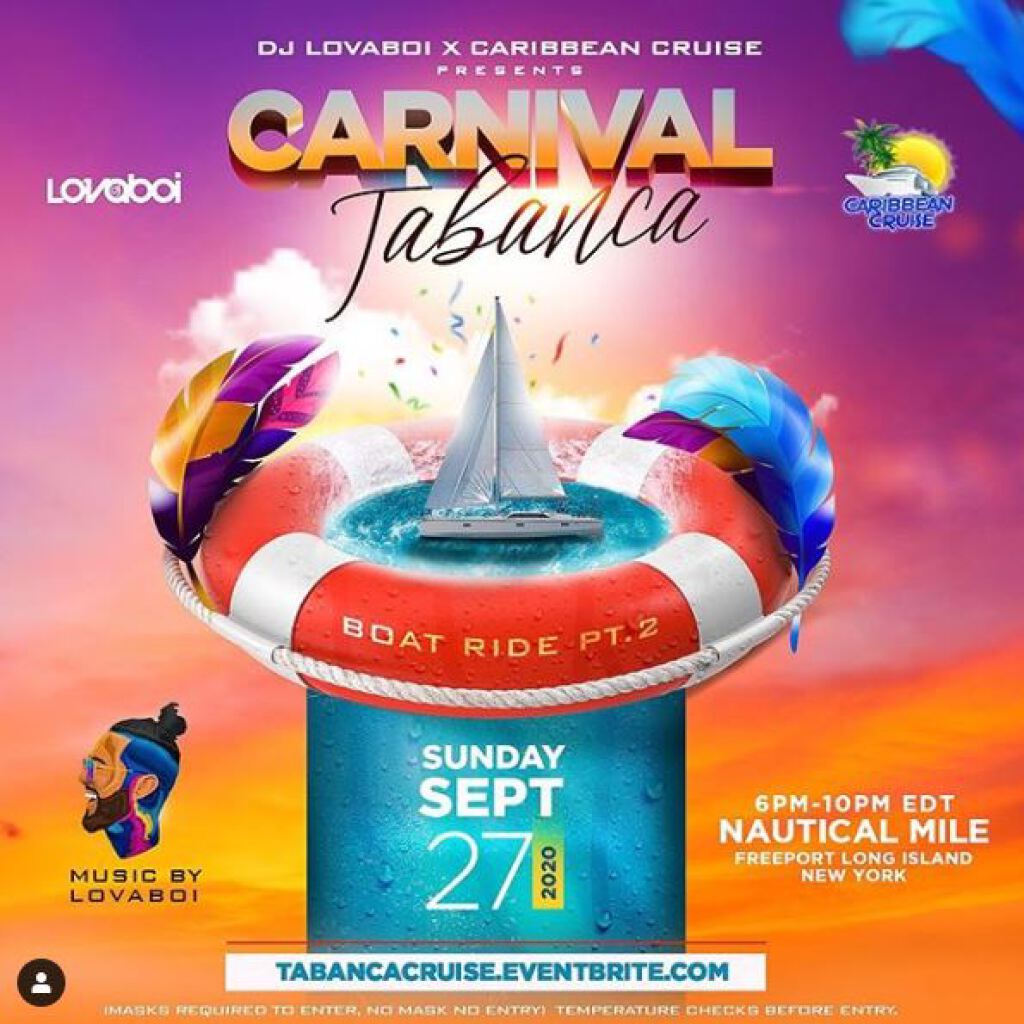 Carnival Tabanca Boat Ride Pt.2 flyer or graphic.