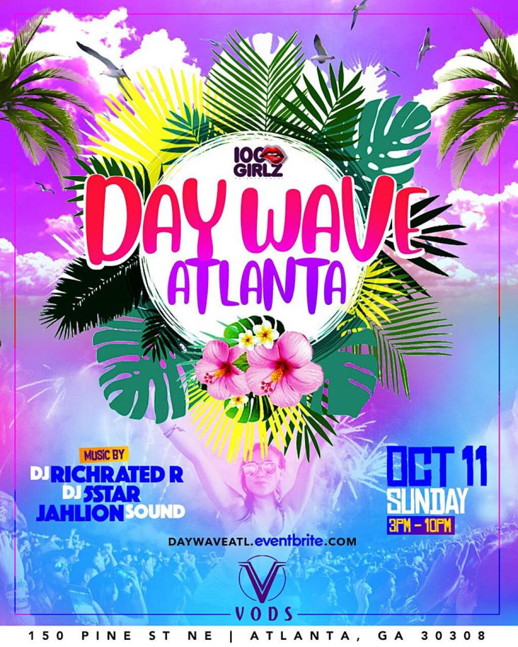 Day Wave Atlanta flyer or graphic.