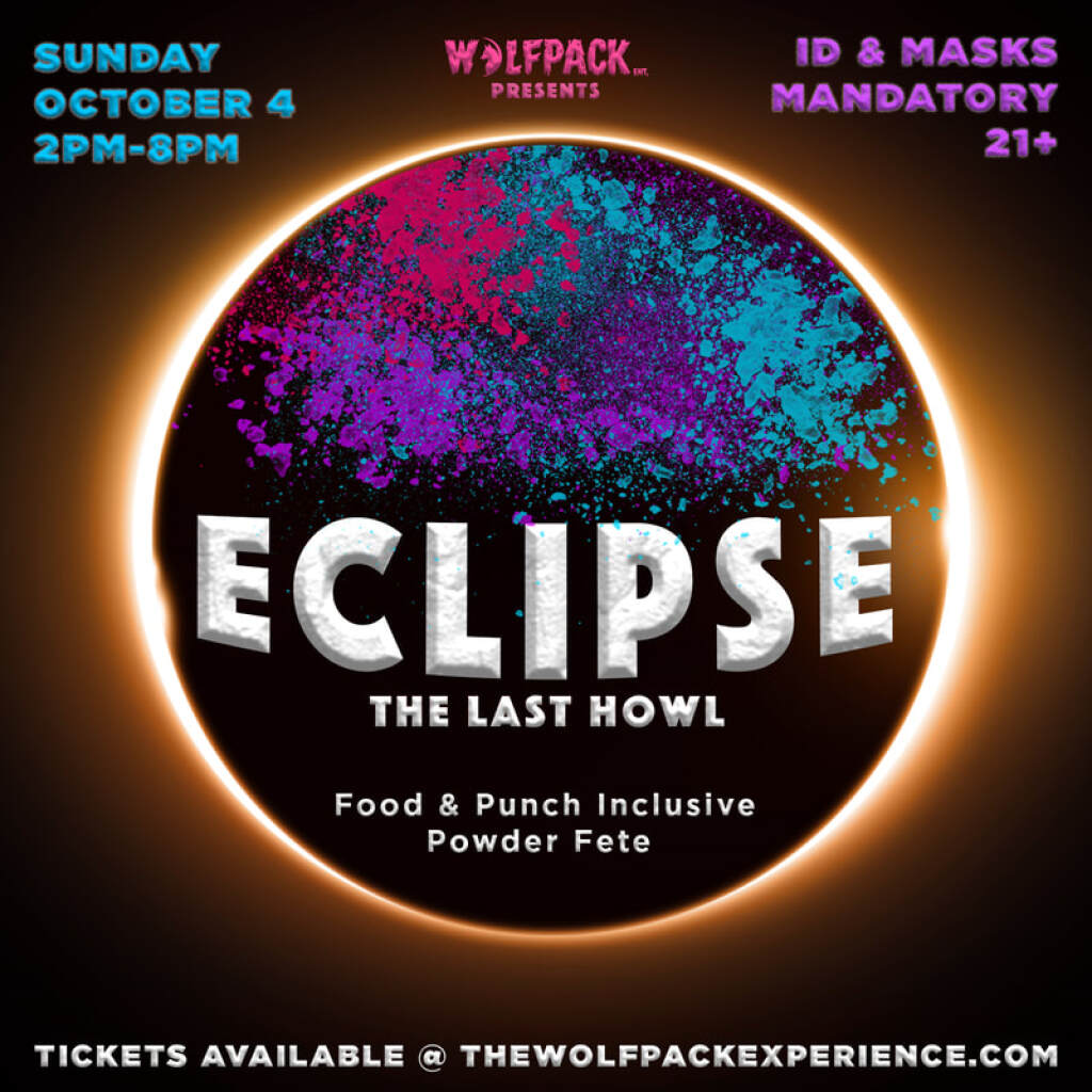 Eclipse flyer or graphic.