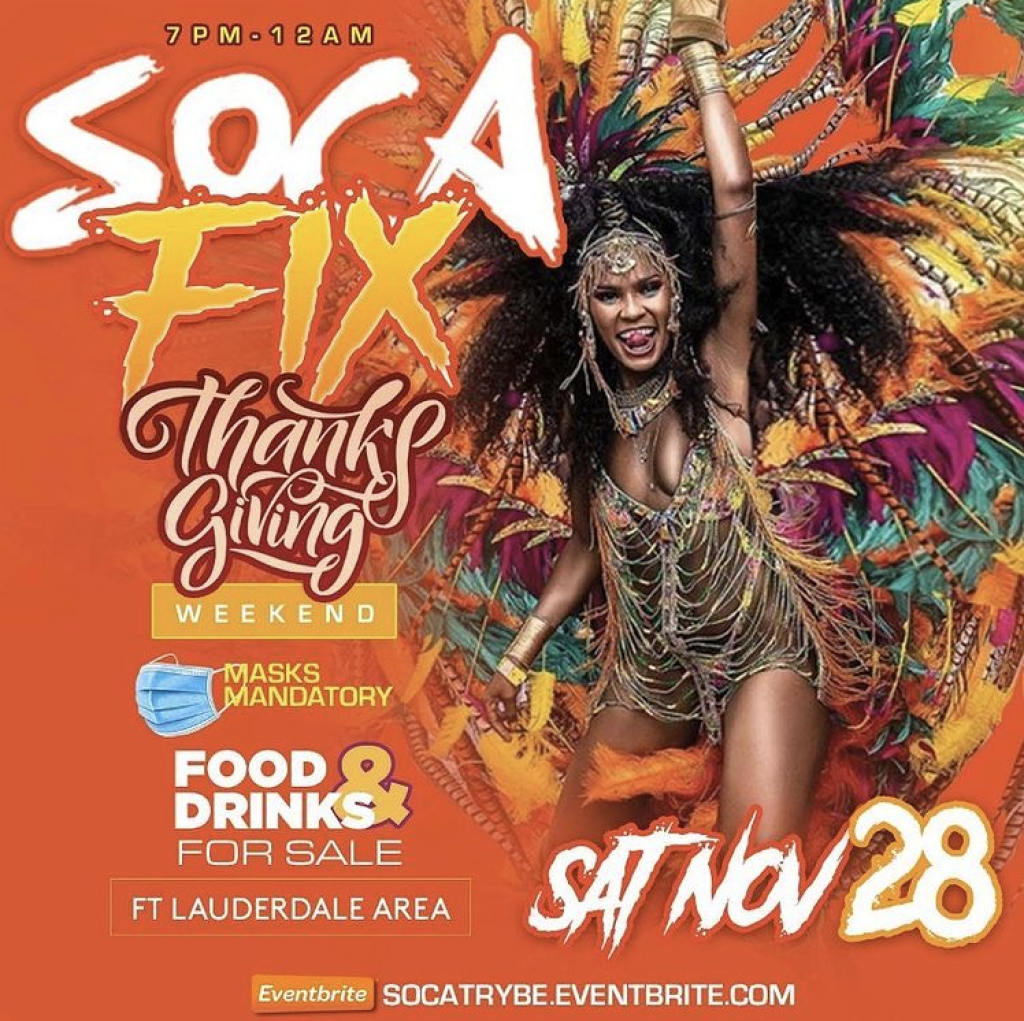 Soca Fix flyer or graphic.