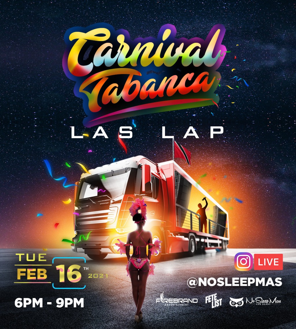 Carnival Tabanca - Las Lap flyer or graphic.