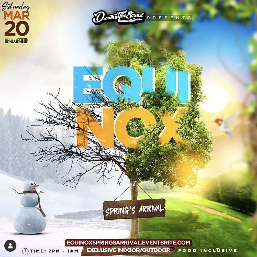 Equinox flyer or graphic.