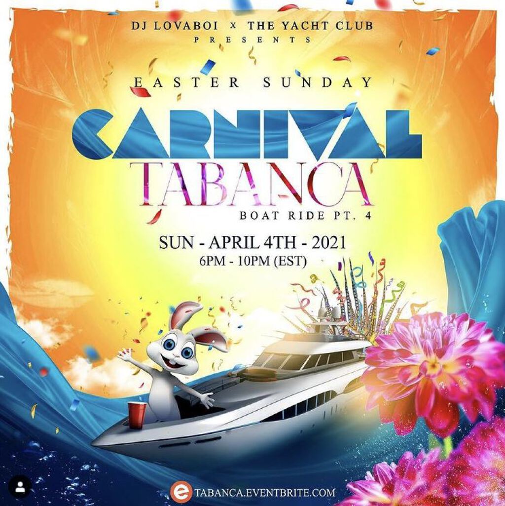 Carnival Tabanca  Boat Ride  Pt.4  flyer or graphic.