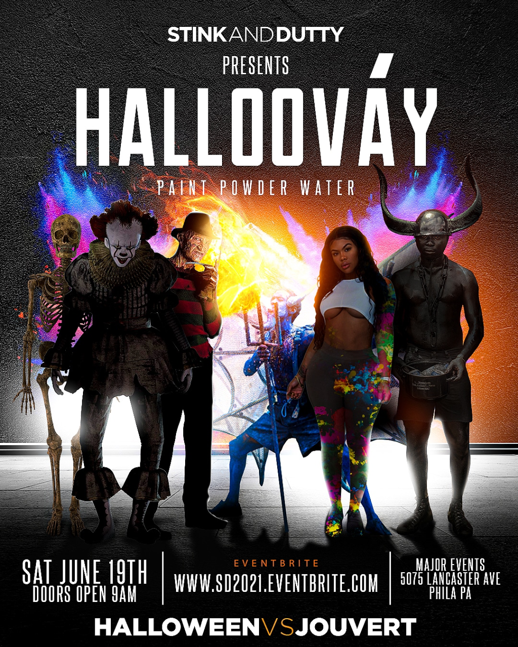 HallooVáy flyer or graphic.