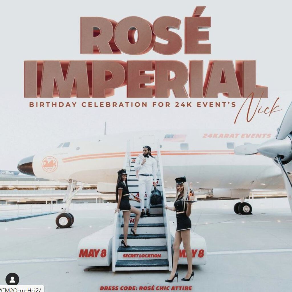 Rose Imperial flyer or graphic.