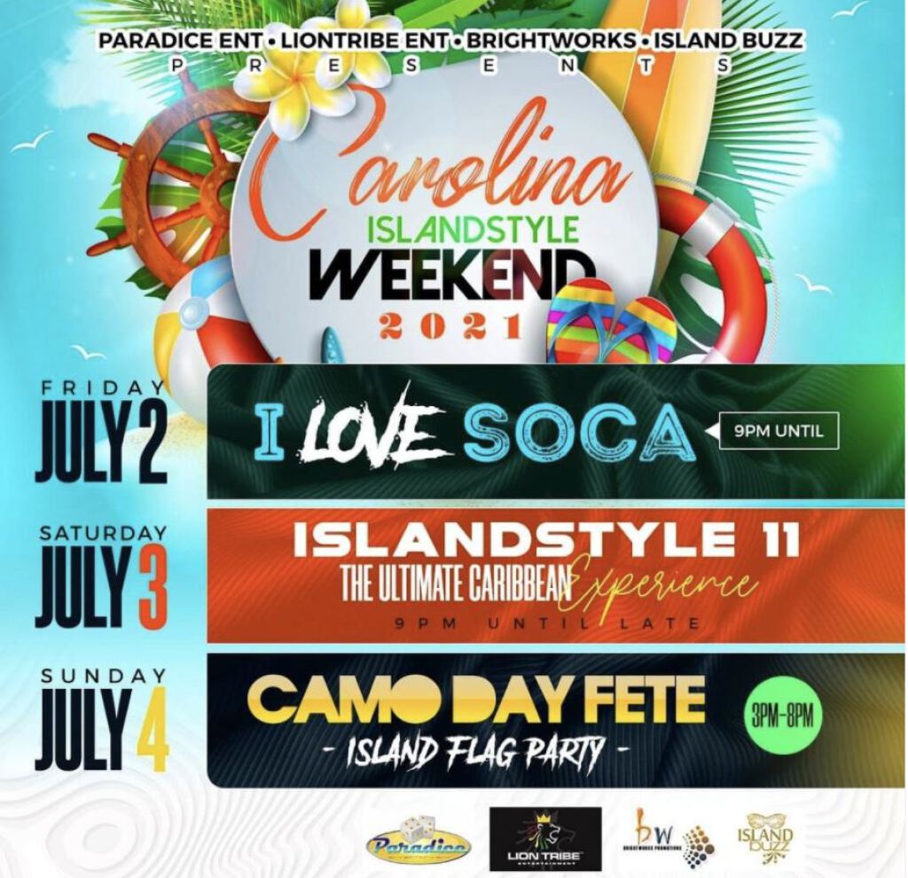 Carolina Island Style Weekend Pass flyer or graphic.