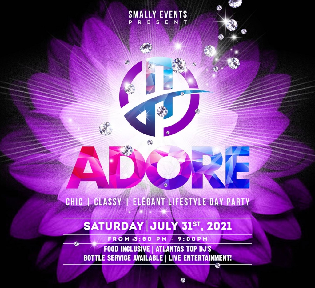 Adore flyer or graphic.