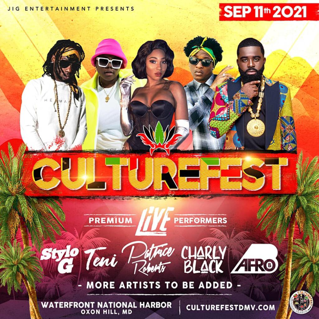 CultureFest DMV 2021  flyer or graphic.