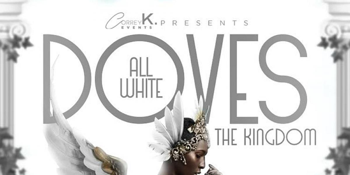 Doves All White flyer or graphic.