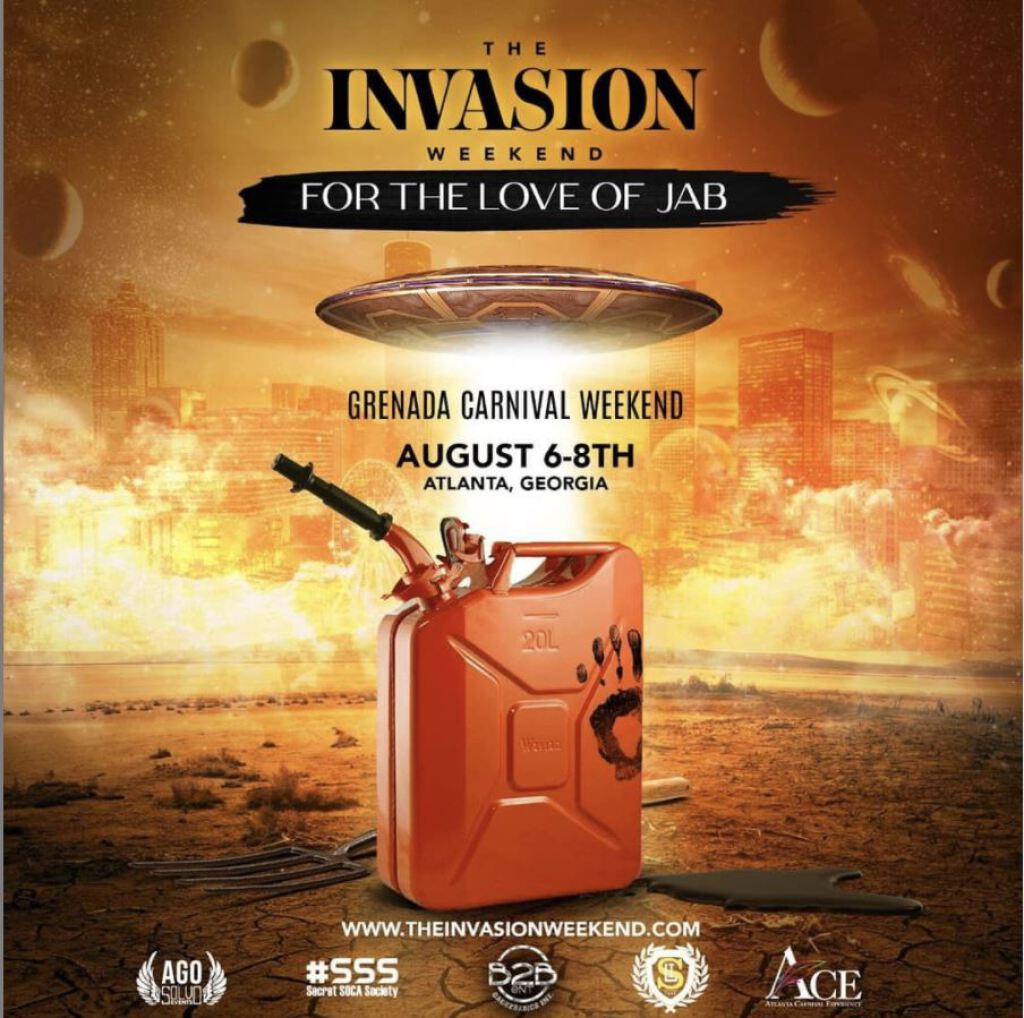 Invasion Weekend  All Access Pass flyer or graphic.