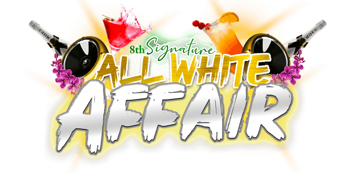 D' Professionals 8TH Annual All White flyer or graphic.