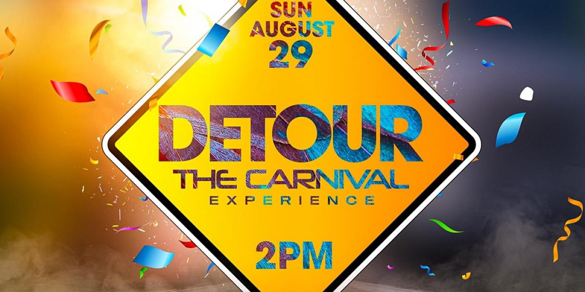 Detour: The Carnival Road Fete flyer or graphic.