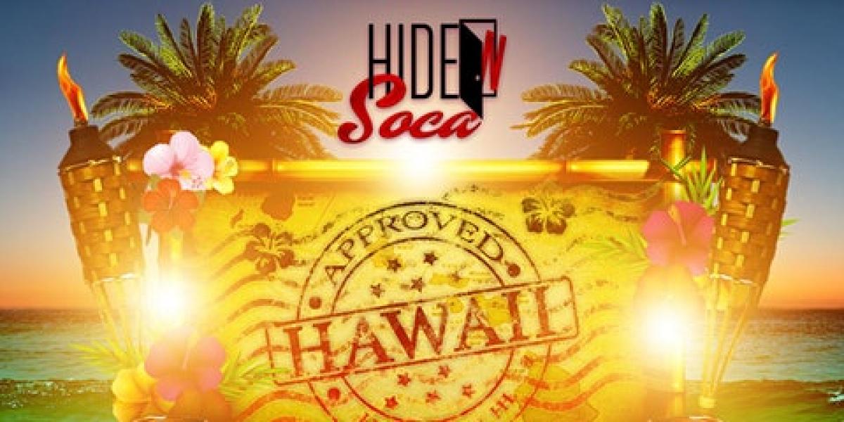 Hide N Soca: Hawaii flyer or graphic.