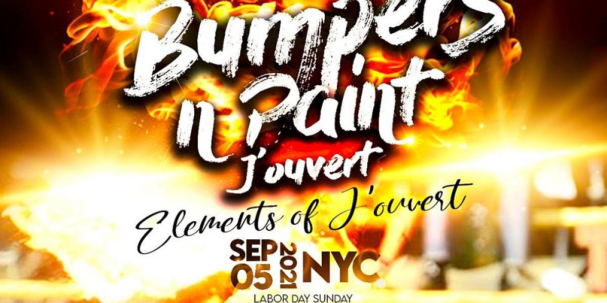 Bumpers N Paint Jouvert NYC flyer or graphic.