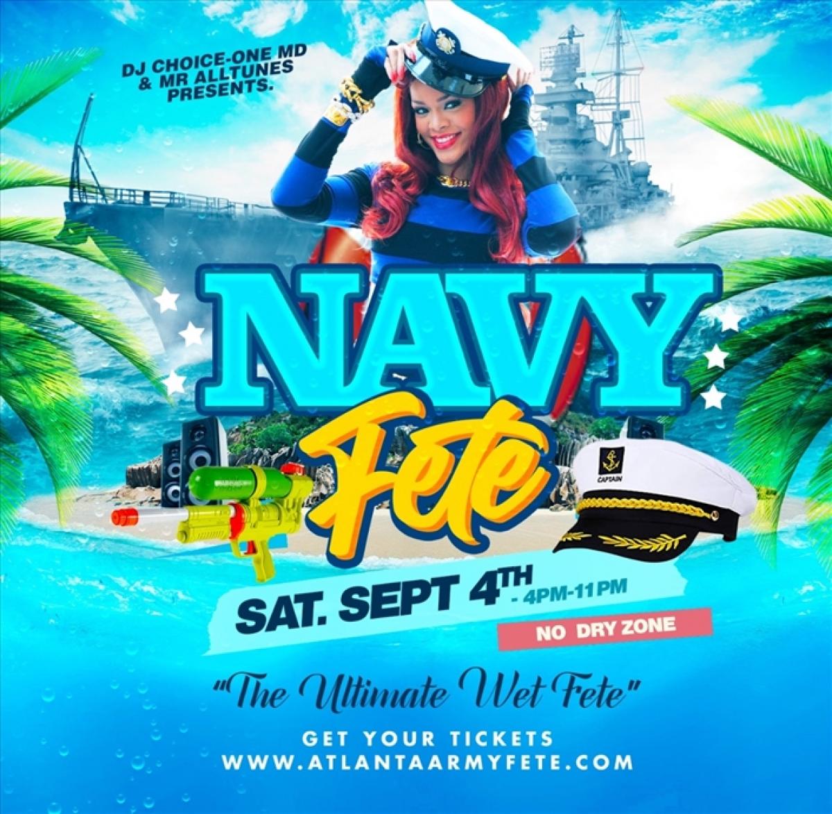  Navy Fete flyer or graphic.