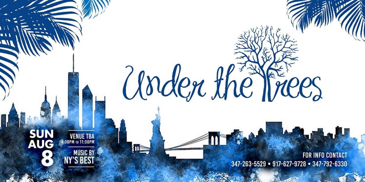 Under the Trees flyer or graphic.
