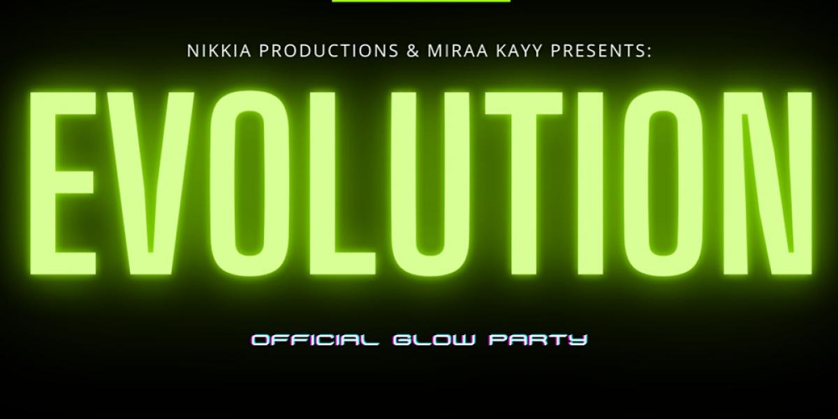 Evolution flyer or graphic.