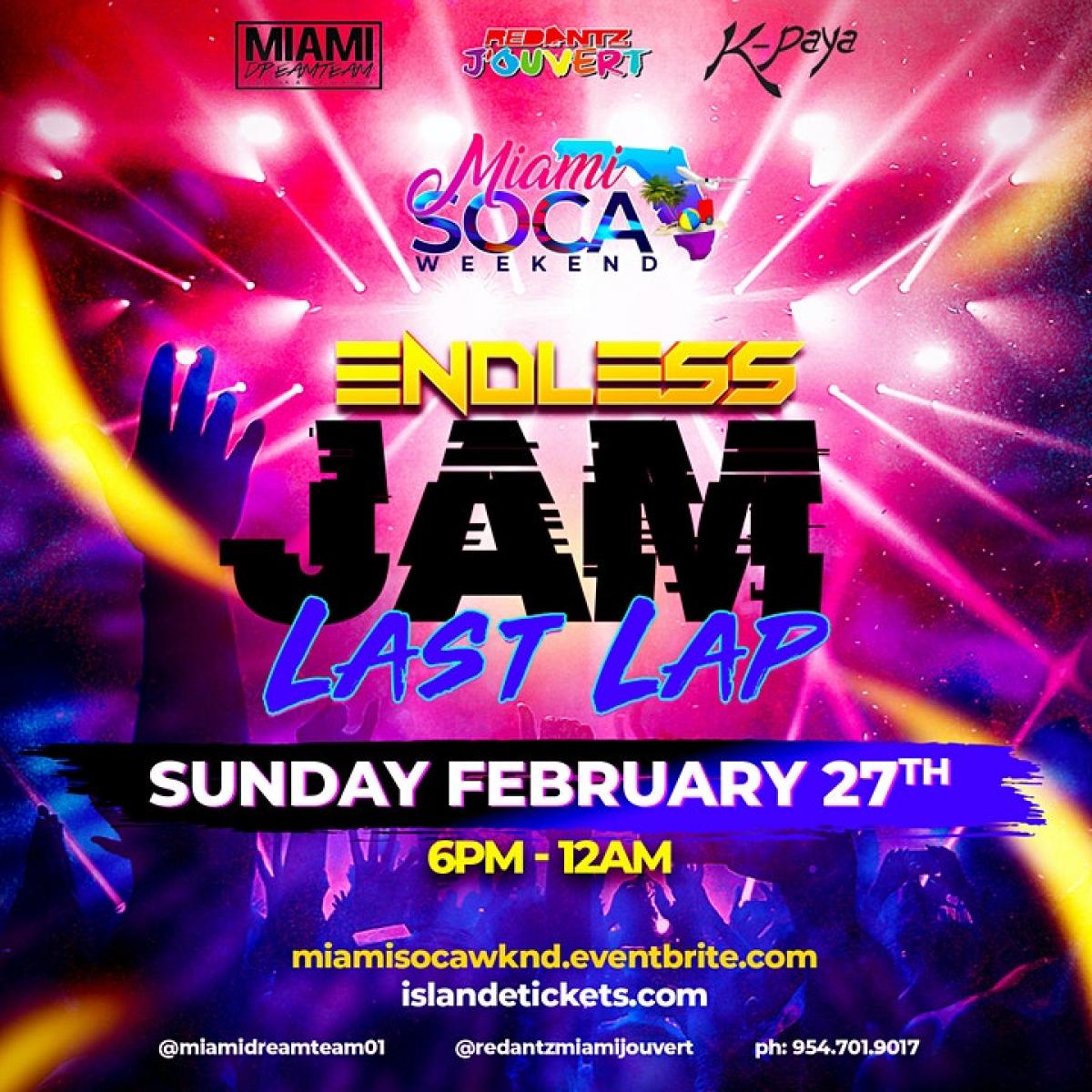 Endless Jam flyer or graphic.