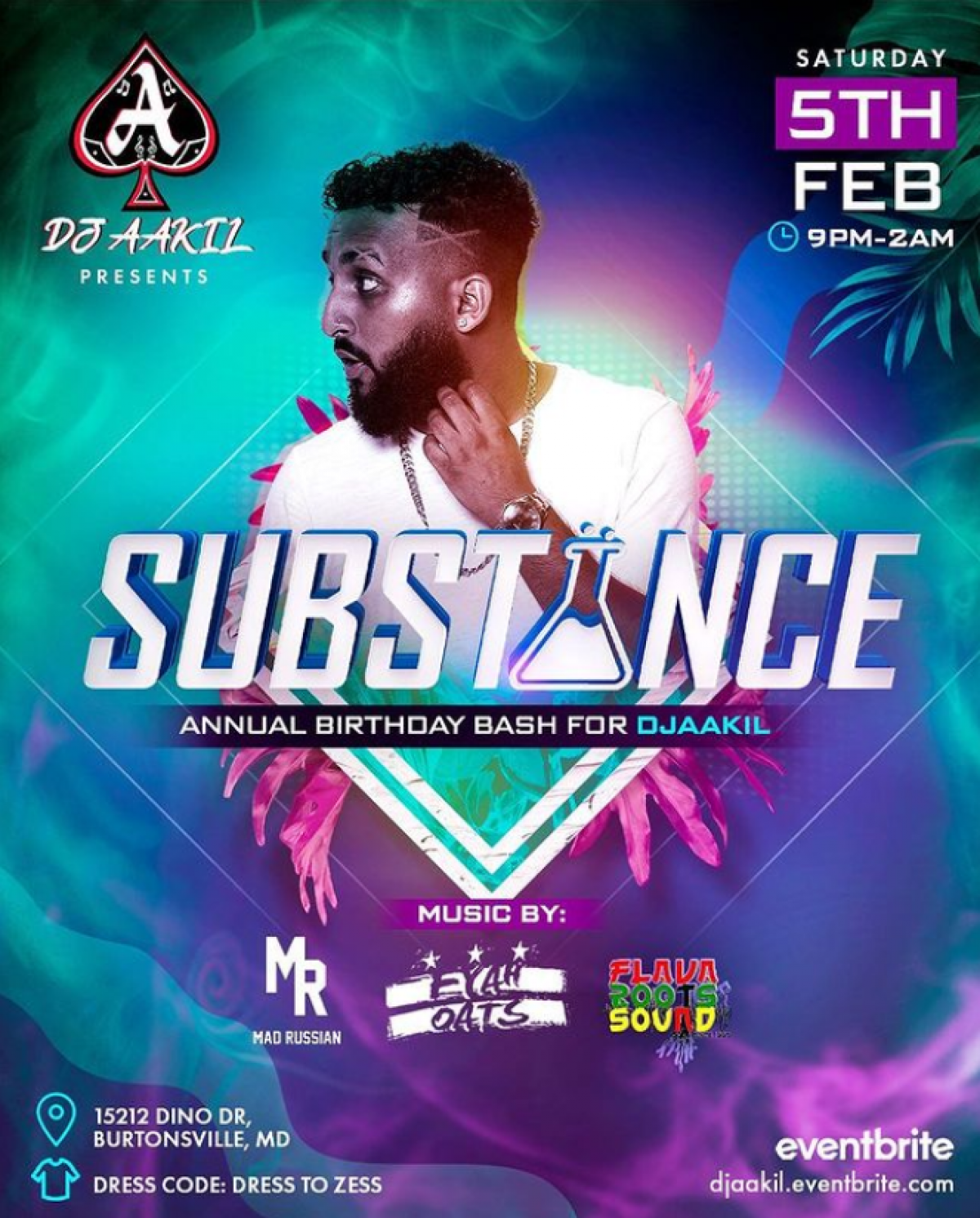 Substance flyer or graphic.