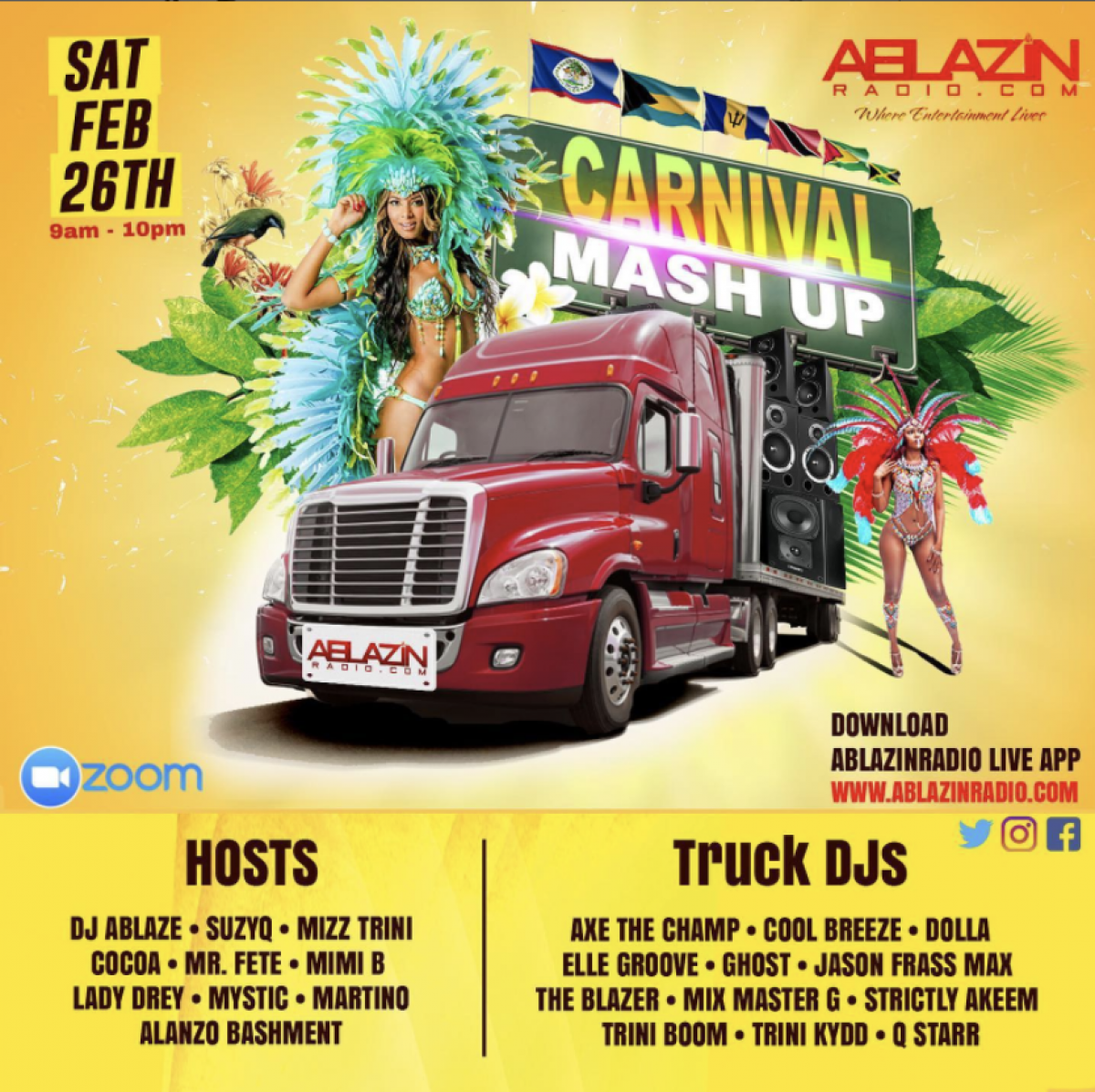 Carnival Mashup  flyer or graphic.