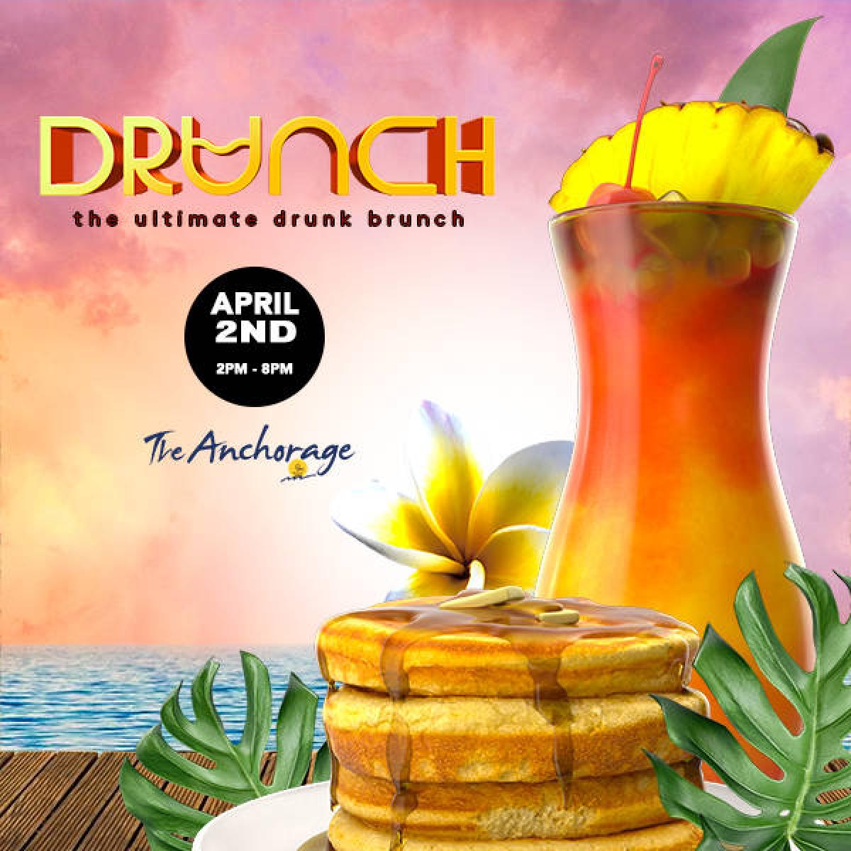 Drunch flyer or graphic.