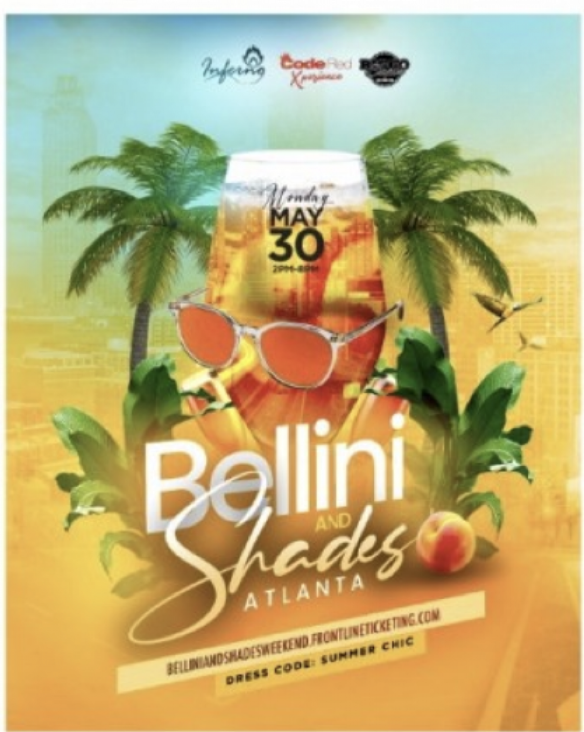 Bellini & Shades ATL flyer or graphic.