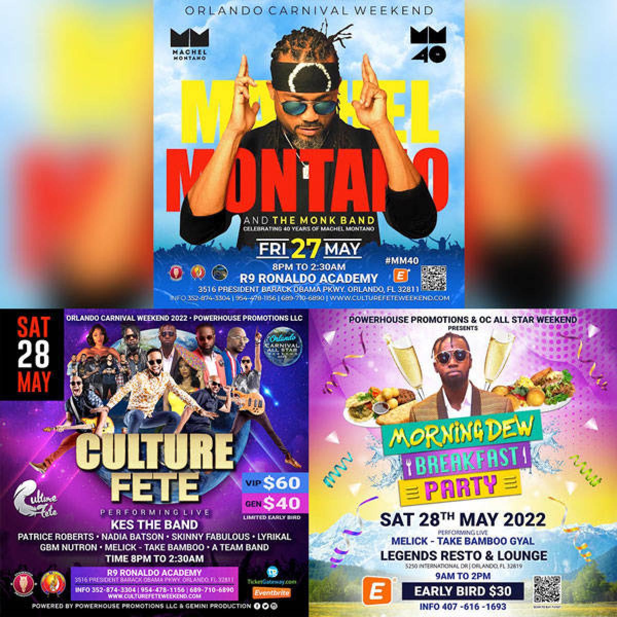 Culture Fete Weekend: All Access Pass flyer or graphic.