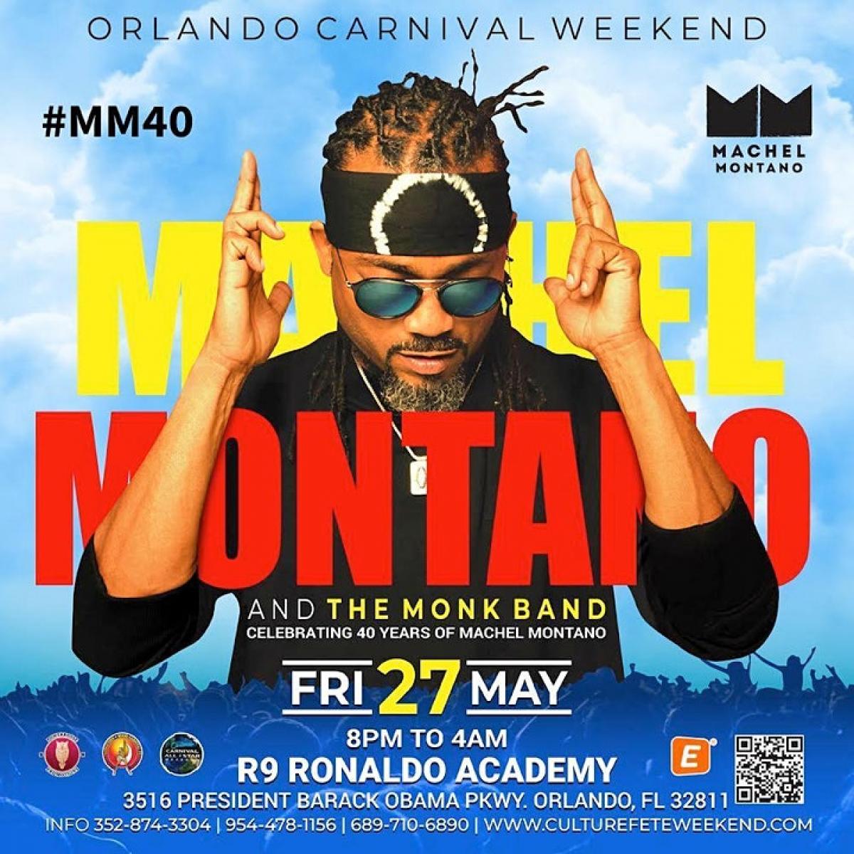 #MM40 flyer or graphic.