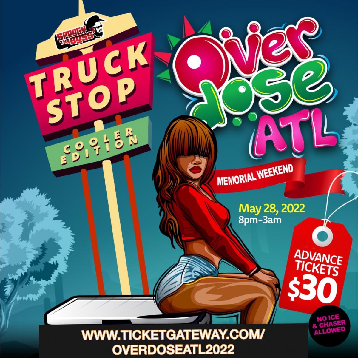 Overdose ATL flyer or graphic.