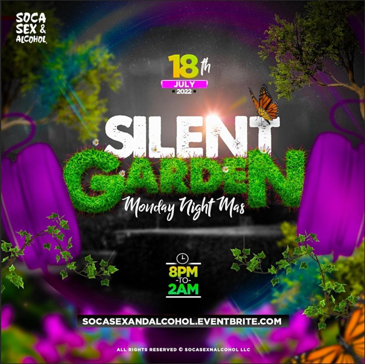 Silent Garden SLU flyer or graphic.