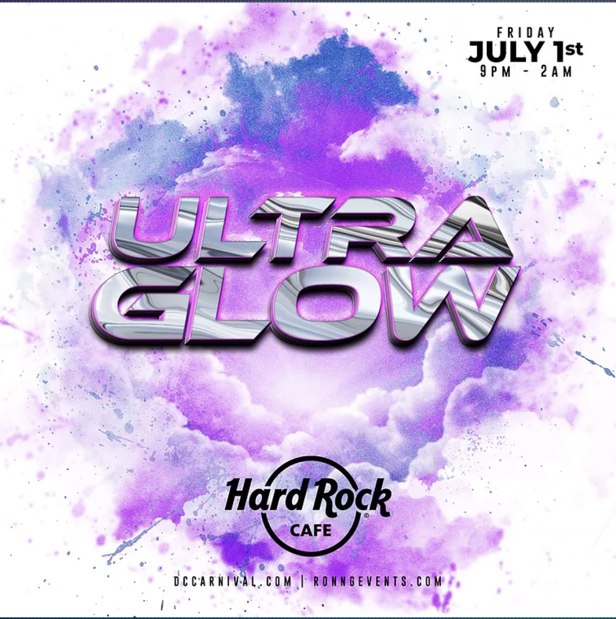 Ultra Glow flyer or graphic.